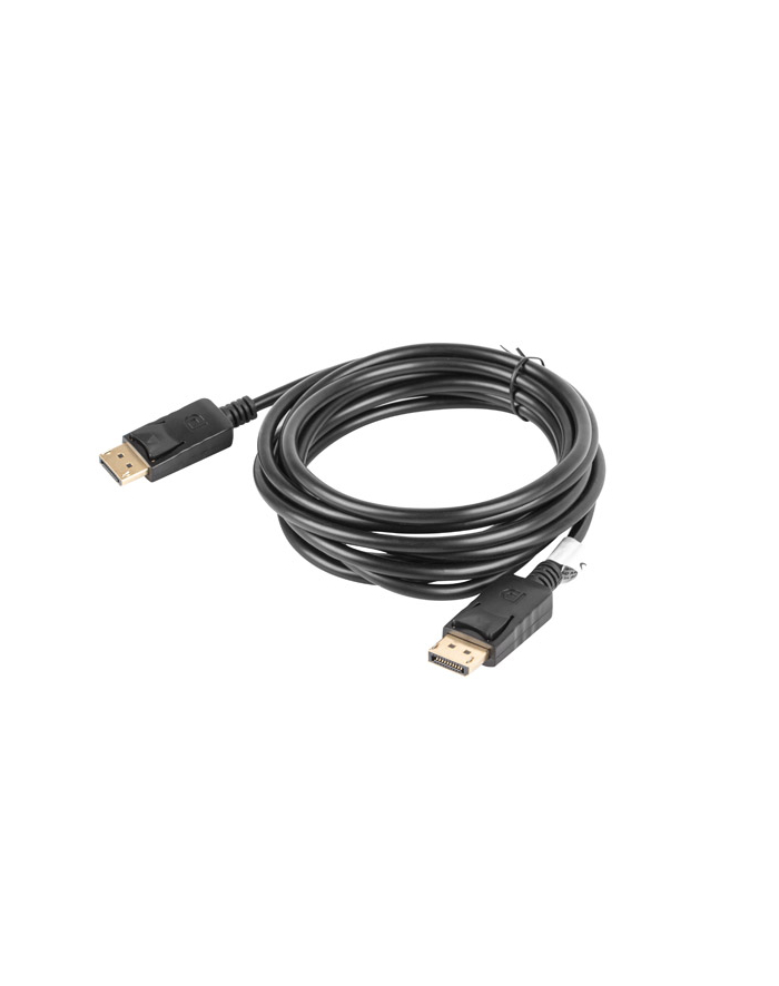 LANBERG Kabel DisplayPort M/M 4K 3M czarny główny