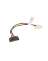 LANBERG Kabel SATA zasilający - Molex M/F 15cm - nr 13