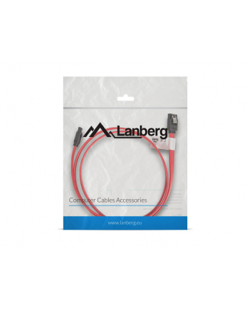 LANBERG Kabel SATA DATA III 0.5M kštowy