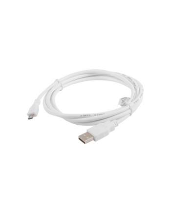 LANBERG Kabel USB 2.0 micro AM-MBM5P 1.8M biały