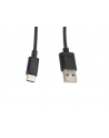 LANBERG Kabel USB-C -> USB-A M/M 1M 2.0 czarny - nr 15