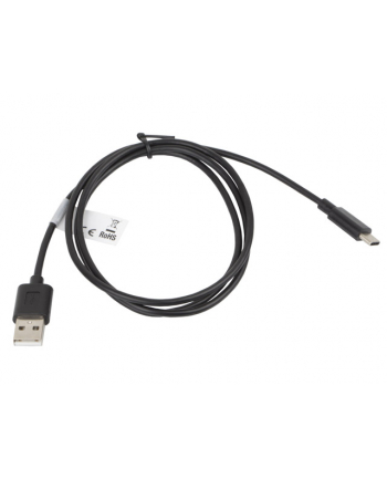 LANBERG Kabel USB-C -> USB-A M/M 1M 2.0 czarny