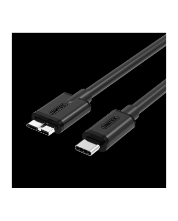 Unitek Kabel USB TYP-C DO microUSB3.0; 1m; Y-C475BK