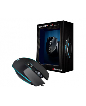 BIOSTAR Usb Mouse , Black