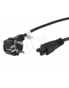 LANBERG Kabel zasilający Laptop (MIKI) IEC 7/7 - IEC 320 C5 1.8M VDE czarny - nr 14