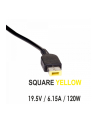 Akyga zasilacz do laptopa AK-ND-52 19.5V/6.15A 120W Square Yellow LENOVO - nr 2