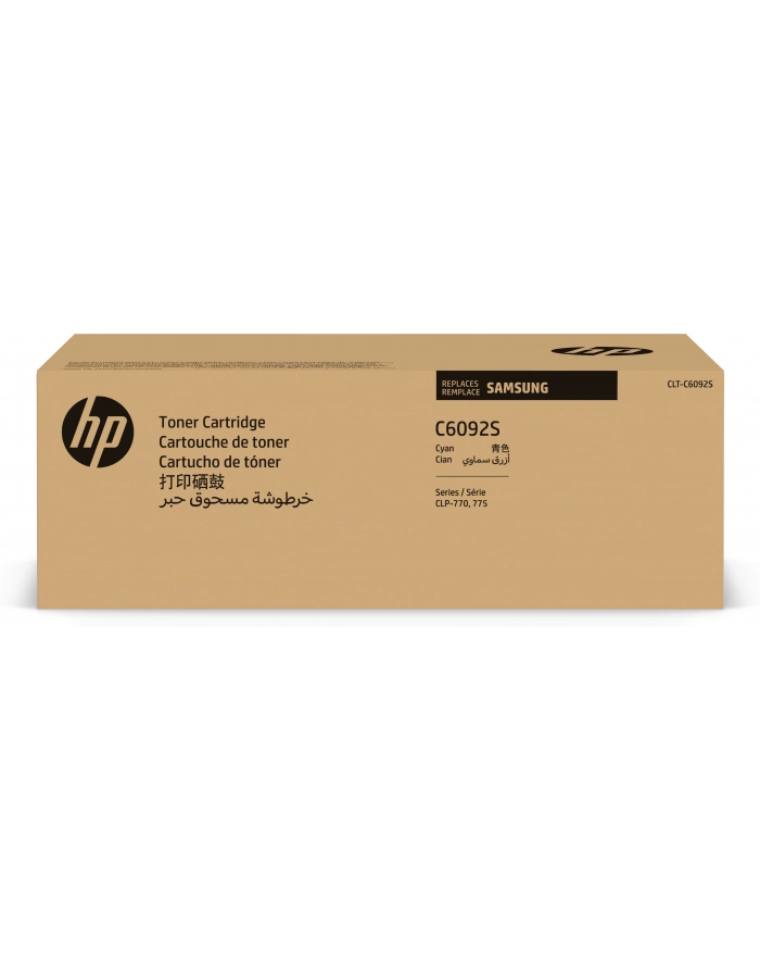HP Inc. Samsung CLT-C6092S Cyan Toner główny