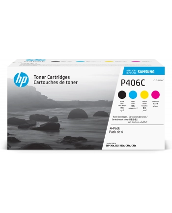 HP Inc. Samsung CLT-P406C 4-pk CYMK Toner nr 1