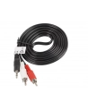 LANBERG Kabel Minijack - 2x Chinch M/M 2M - nr 3