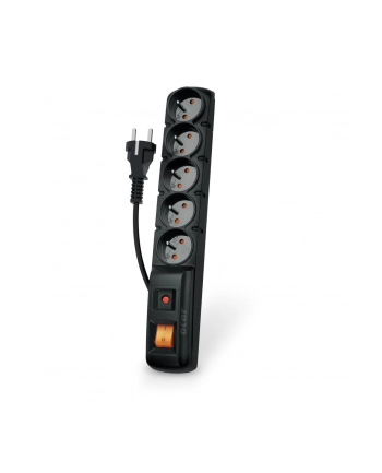 HSK Data (Acar) Acar F5 lath power-filter, black, 3,0 m,  straight plug nr 2