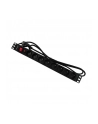 Listwa zasilająca QOLTEC do RACK 19'' | 16A | 1U | PDU | 8xSCHUKO | 2m - nr 5