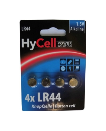 Bateria alkaliczna 1,5V  HC LR44 - blister 4szt. nr 2