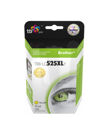 Tusz do Brother LC529/539  TBB-LC525XLY YE