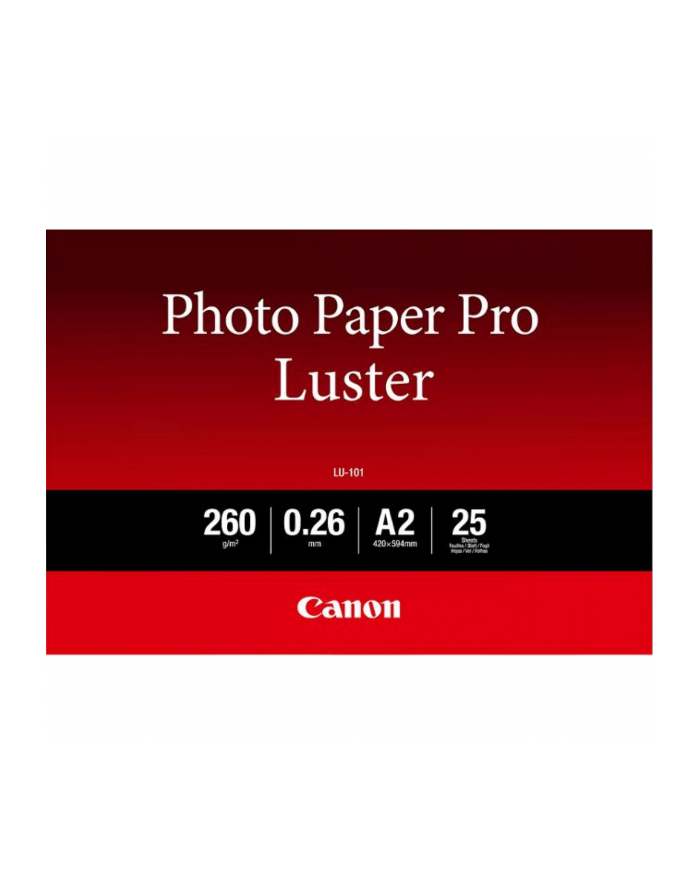 PAPIER FOTO LUSTER LU-101 A2 25 główny