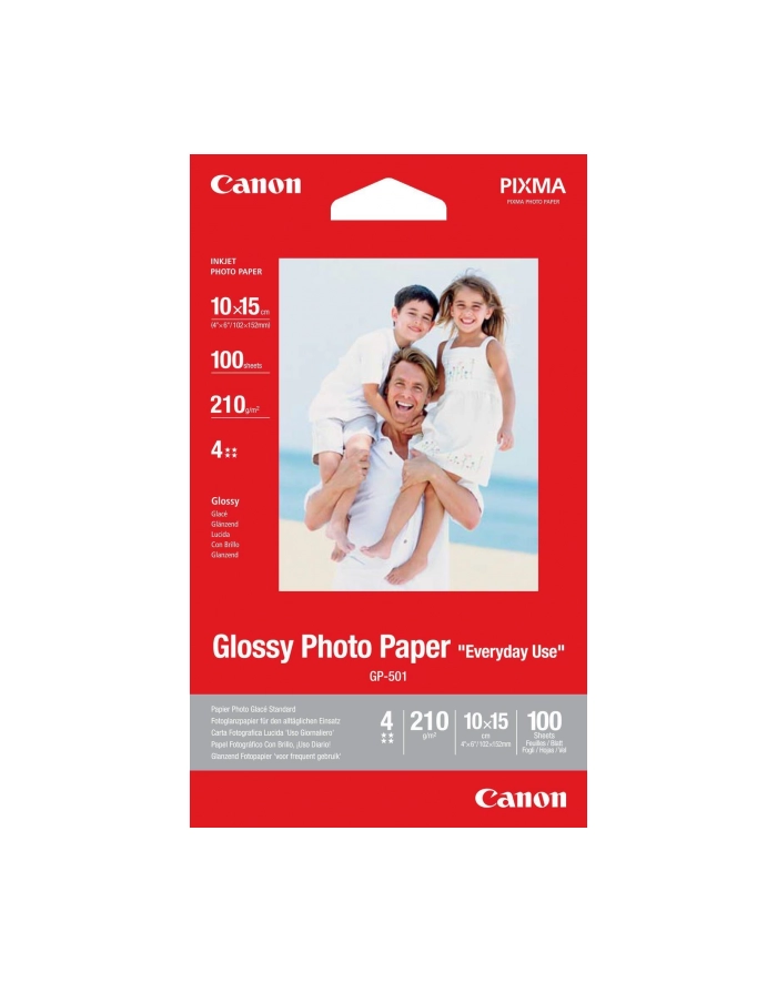 BJ MEDIA GP-501 4X6 100 sheets glossy główny