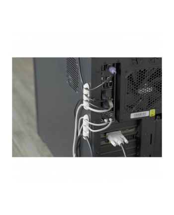 CableDrop multi uchwyt na 4 kable 2 szt. biały