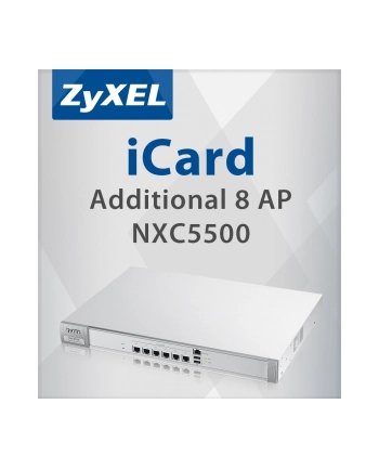 E-icard 8 AP Lic Upgrade for NXC5500 LIC-AP-ZZ0004F nr 1