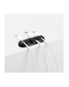 CableDrop multi uchwyt na 4 kable 2 szt. czarny - nr 9