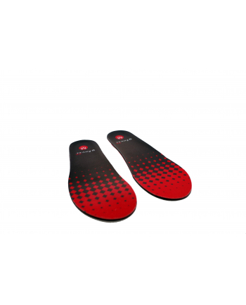 Glovii - Ogrzewane wkładki do butów z pilotem, czarno-czerwone rozmiar M (35-40)