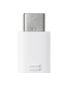 Adapter USB-C to Micro USB White - nr 49