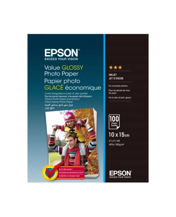 Value Glossy Photo Paper 10x15  100 Kartek nr 1