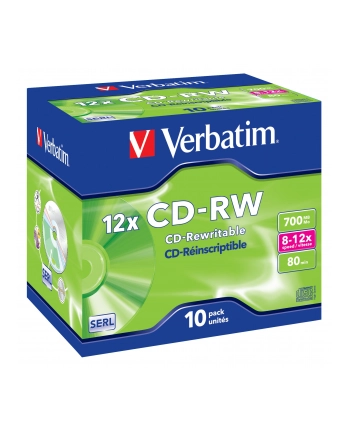 CD-RW 12x 700MB 10P JC 43148 nr 1