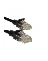 Patchcord kabel sieciowy UTP Cat. 5e 0,5m czarny - nr 7