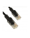 Patchcord kabel sieciowy UTP Cat. 5e 0,5m czarny - nr 9