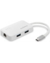EU-4308 Eth Adp 1xGbE USB-C 3xUSB 3.0 Hub - nr 24