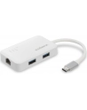 EU-4308 Eth Adp 1xGbE USB-C 3xUSB 3.0 Hub - nr 39