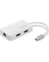 EU-4308 Eth Adp 1xGbE USB-C 3xUSB 3.0 Hub - nr 45