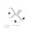 UCHWYT LCD/LED, VESA 400X400, FULLMOTION, 1 RAMIĘ - nr 26