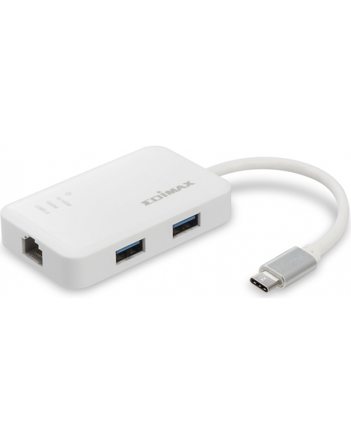 EU-4308 Eth Adp 1xGbE USB-C 3xUSB 3.0 Hub główny