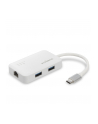 EU-4308 Eth Adp 1xGbE USB-C 3xUSB 3.0 Hub - nr 1