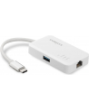 EU-4308 Eth Adp 1xGbE USB-C 3xUSB 3.0 Hub - nr 34