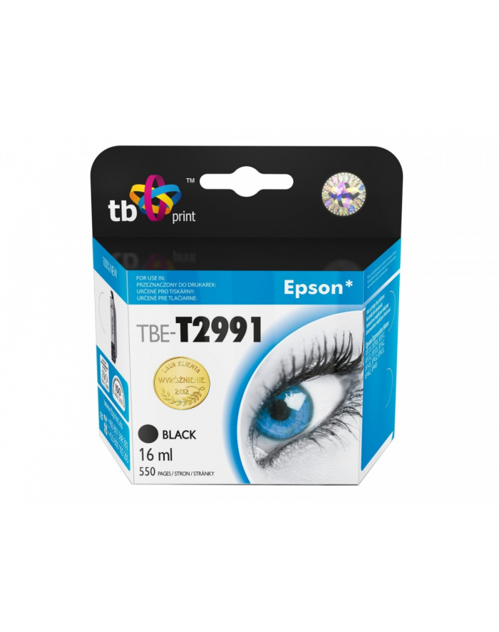 Tusz do Epson XP 235 TBE-T2991 BK 100% nowy główny