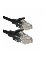 Patchcord kabel sieciowy UTP Cat. 5e 0,5m czarny - nr 2