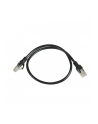 Patchcord kabel sieciowy UTP Cat. 5e 0,5m czarny - nr 3