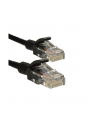 Patchcord kabel sieciowy UTP Cat. 5e 0,5m czarny - nr 9