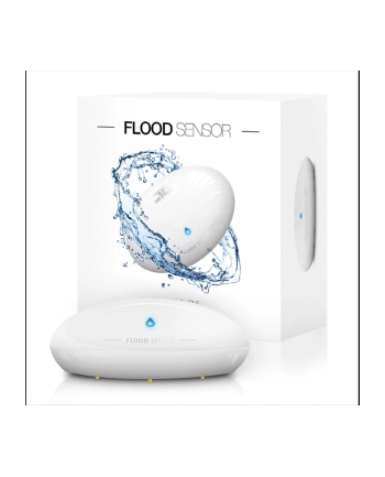 Czujnik zalania wodą FIBARO Z-Wave FGFS-101 ZW5 (wewnętrzny; Z-Wave; kolor biały)