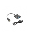 Adapter HDMI-A (M) -> VGA (F) + audio na kablu - nr 12