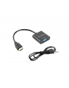 Adapter HDMI-A (M) -> VGA (F) + audio na kablu - nr 9
