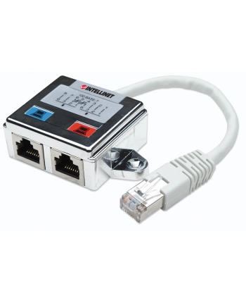 Rozdzielacz RJ45x2 ekranowany nr 2