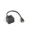 Adapter HDMI-A (M) -> HDMI-A (F) x2 splitter 20cm - nr 9