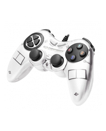 GAMEPAD PC USB FIGHTER BIAŁY