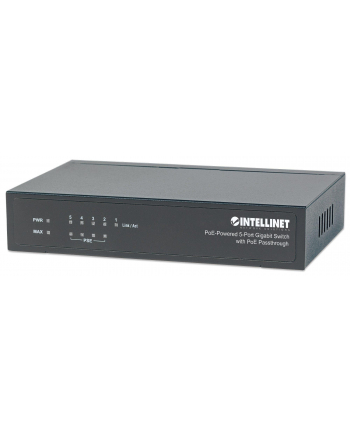 Switch Gigabit 5x10/100/1000 RJ45 PoE+ 1XPD 4xPSE 68W