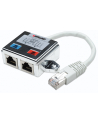 Rozdzielacz RJ45x2 ekranowany - nr 6