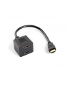 Adapter HDMI-A (M) -> HDMI-A (F) x2 splitter 20cm - nr 8