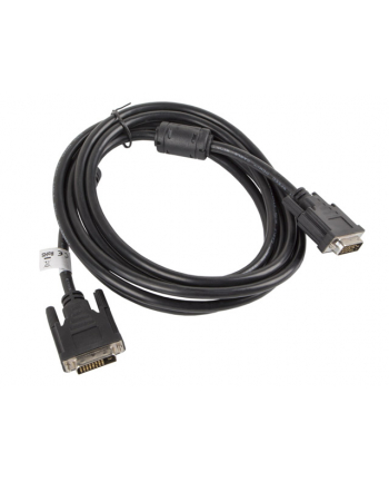 LANBERG Kabel DVI-D(24+1) - DVI-D(24+1) M/M 3M czarny