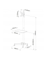 Stojak mobilny LCD/LED 19-37 cali regulowany do 20KG - nr 25